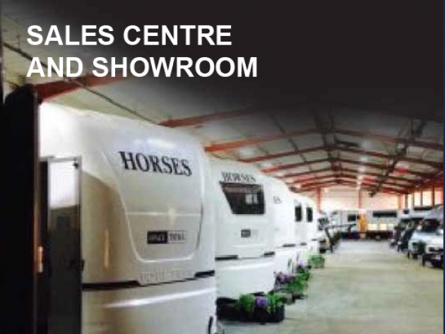 sales center and showroom